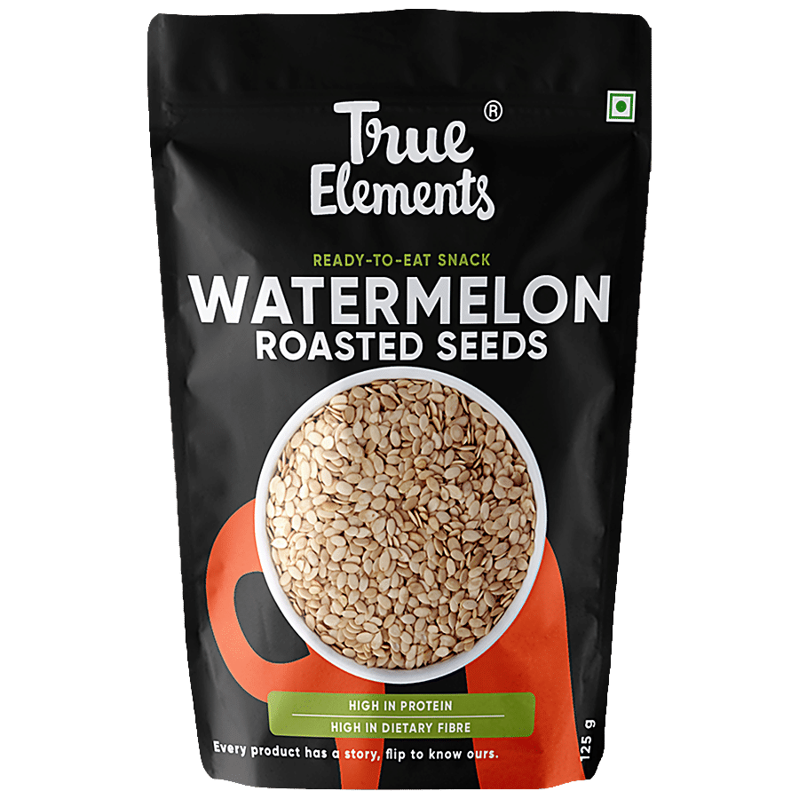 True Elements Roasted Watermelon Seeds - Rich In Zinc & Protein