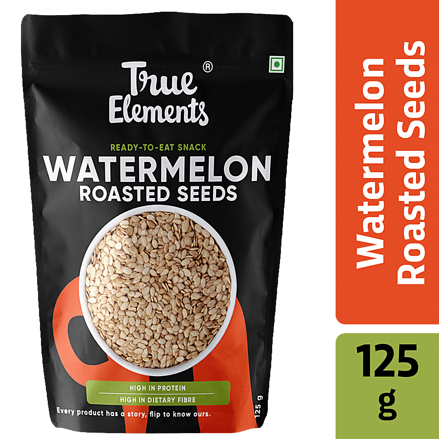 True Elements Roasted Watermelon Seeds - Rich In Zinc & Protein