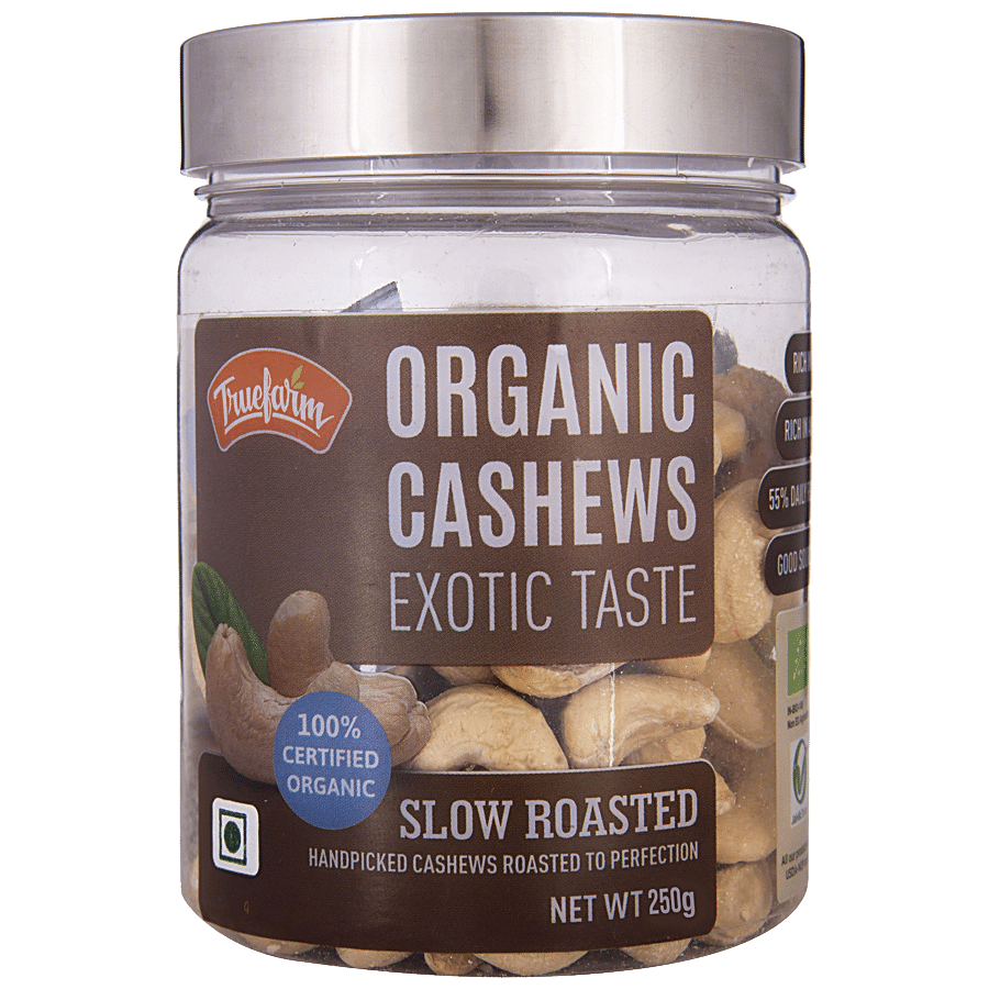 Truefarm Organic Cashews Roasted