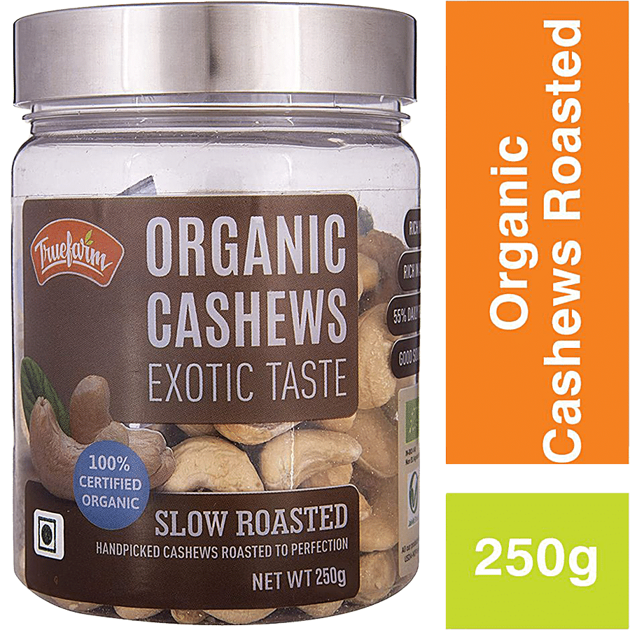 Truefarm Organic Cashews Roasted