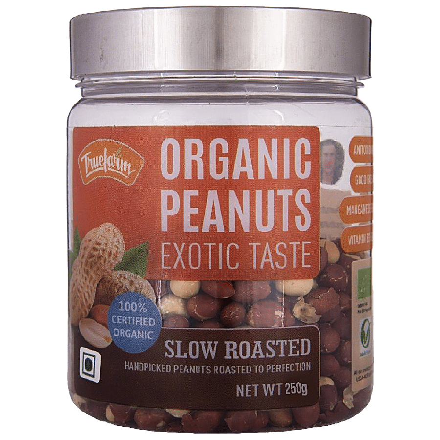 Truefarm Organic Peanuts Roasted