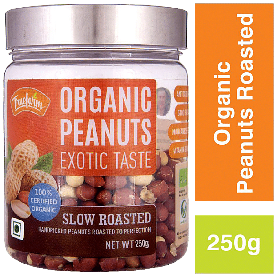 Truefarm Organic Peanuts Roasted