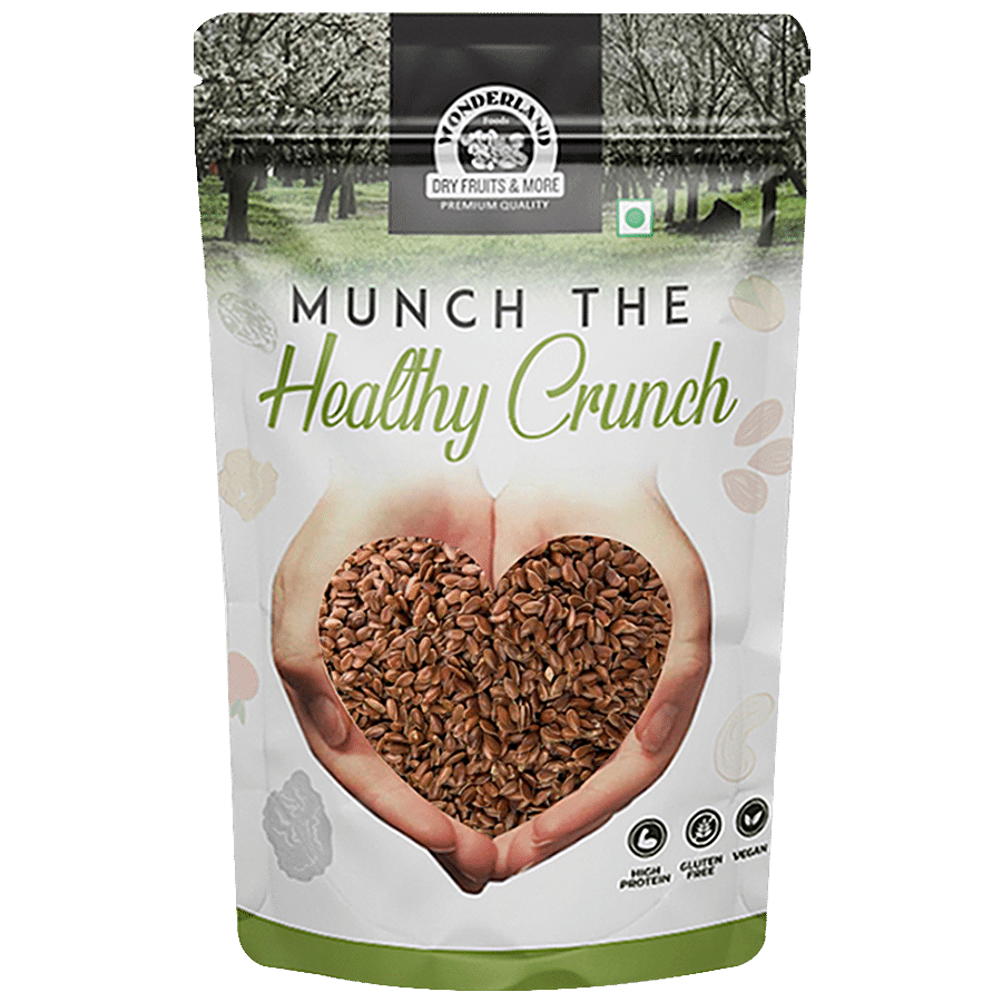 Wonderland Foods Flax Seeds - High Protein