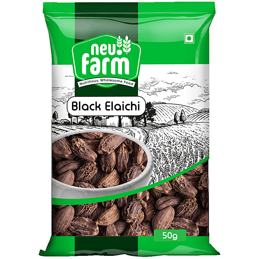 neu.farm Cardamom / Elaichi Black - Enhances Flavour