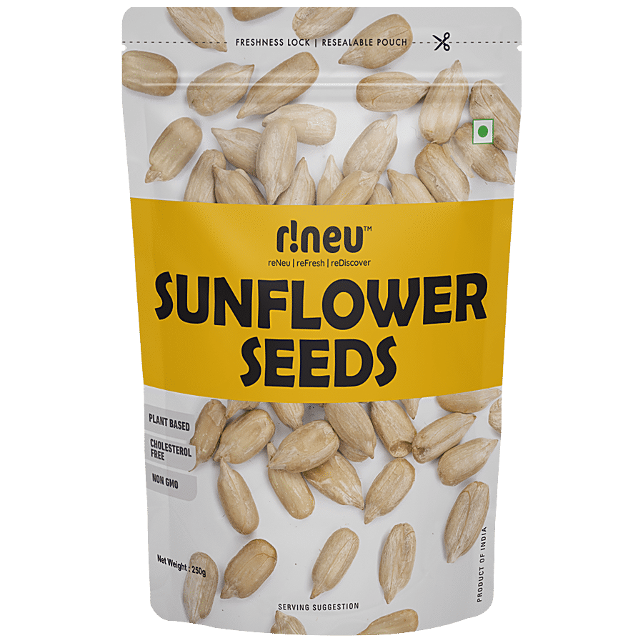 r!neu Sunflower Seeds Plain - Rich In Nutrients