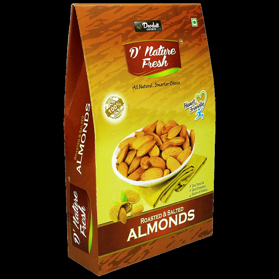 D NATURE FRESH Roasted & Salted Almonds