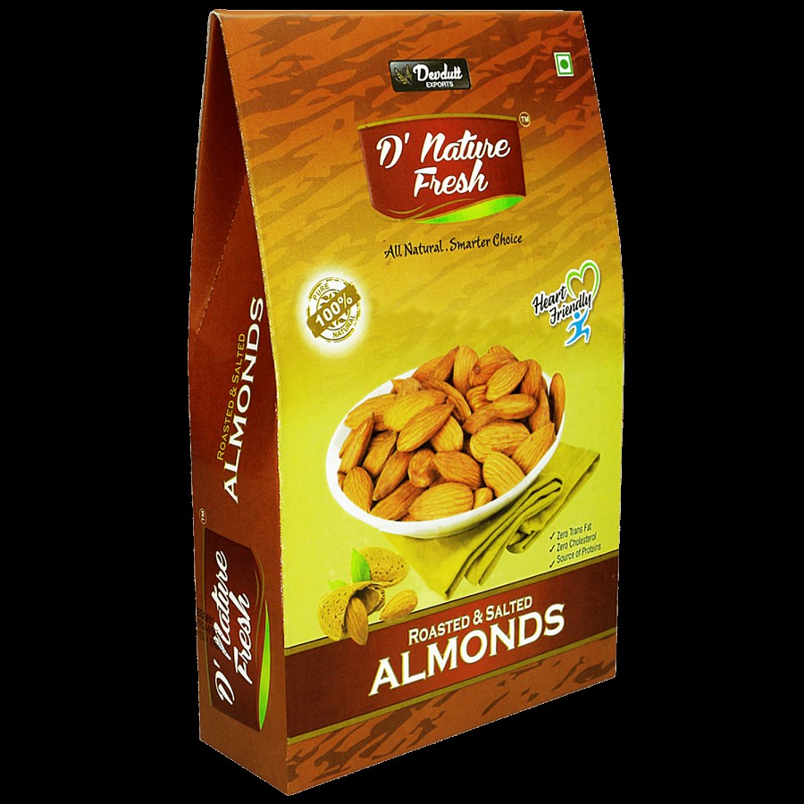 D NATURE FRESH Roasted Salted Almonds