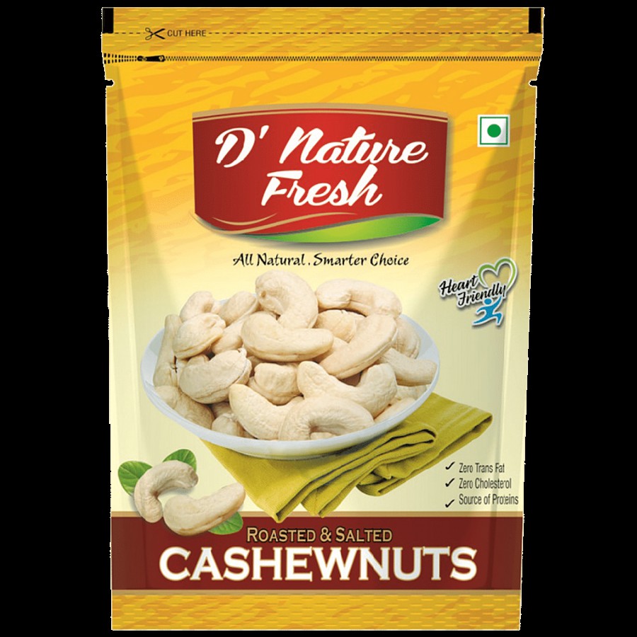 D NATURE FRESH Roasted & Salted Cashewnuts