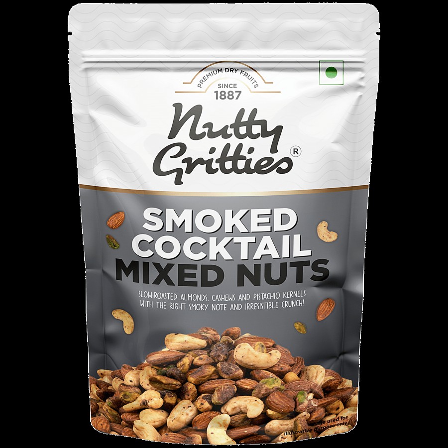 Nutty Gritties Smoked Cocktail Mixed Nuts