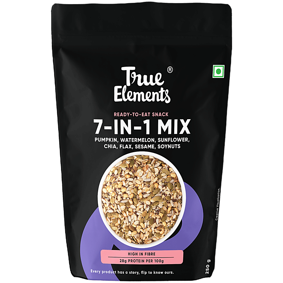 True Elements 7-In-1 Super Seeds & Nut Mix - For Weight Management