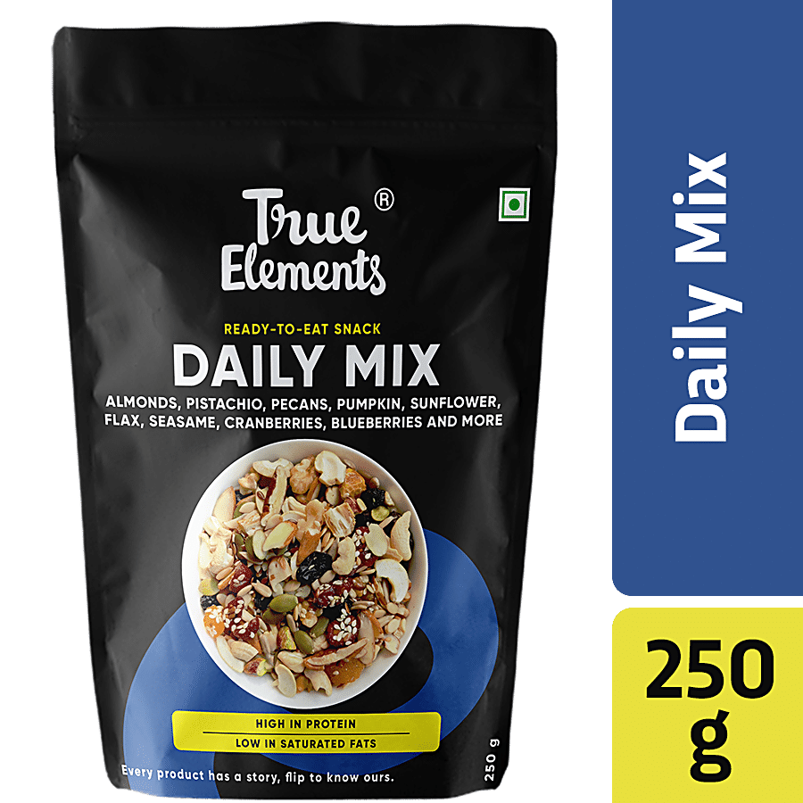 True Elements Daily Dose Trail Mix Seeds - High Protein