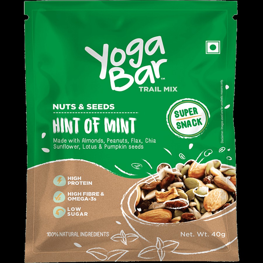 Yoga Bar Nuts & Seeds Trail Mix - Hint of Mint