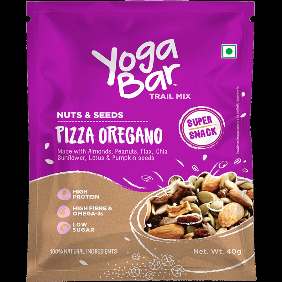 Yoga Bar Nuts & Seeds Trail Mix - Pizza Oregano