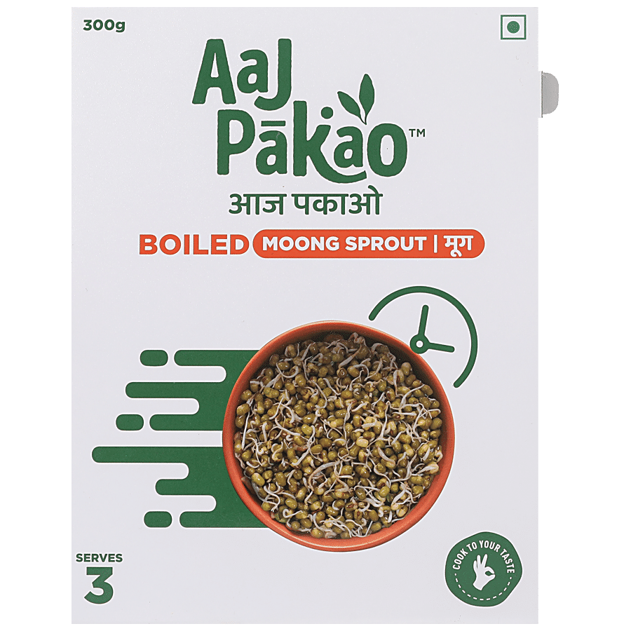 Aaj Pakao Boiled Moong Sprouts