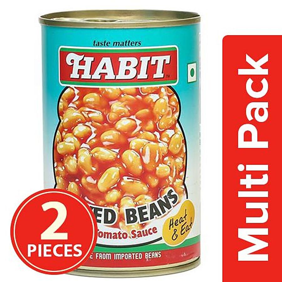 Habit Baked Beans in Tomato Sauce