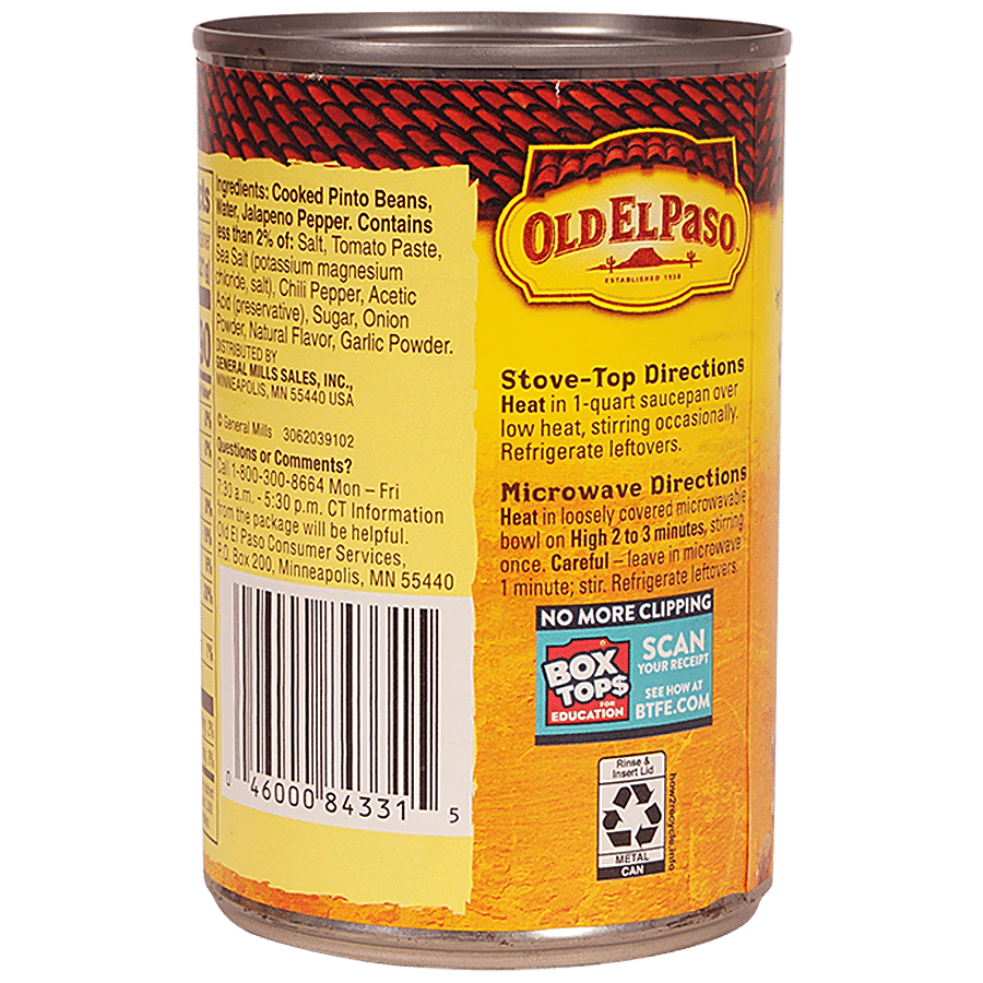 Old El Paso Spicy Fat Free Refried Beans