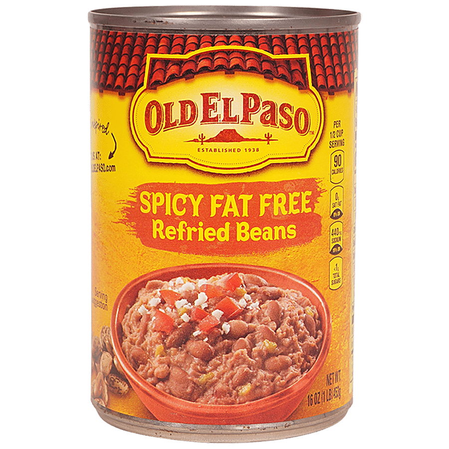 Old El Paso Spicy Fat Free Refried Beans