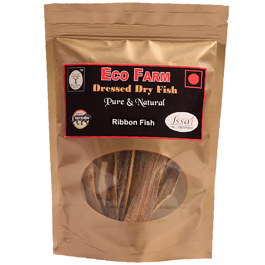 ECOFARM Dressed Dry Fish - Ribbon Fish