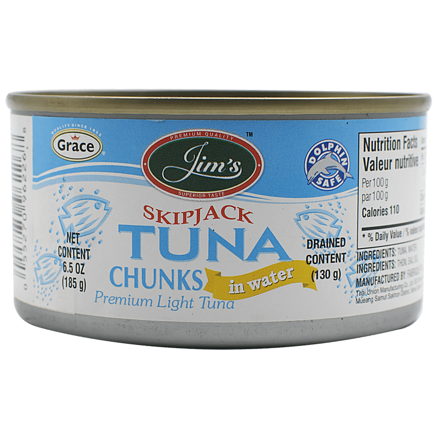 Grace Jim's Skipjack Tuna - Flakes In Water