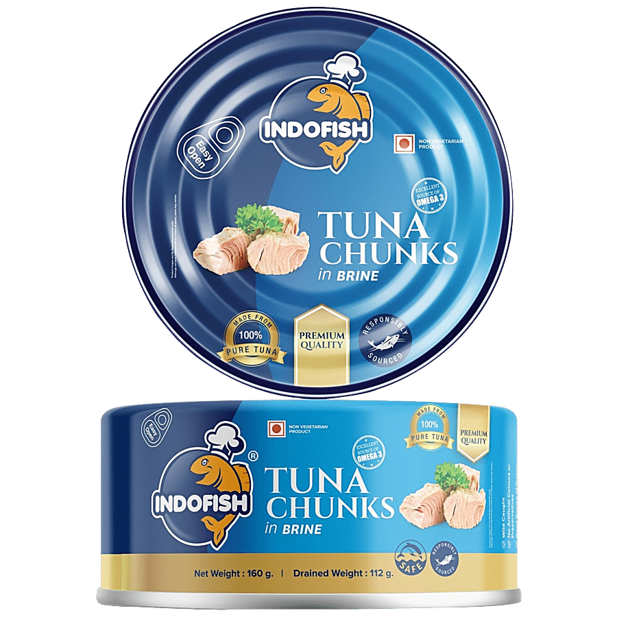 Indofish Tuna Chunks In Brine