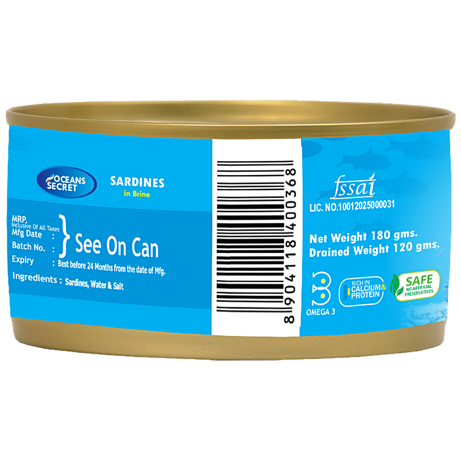 Ocean Secret Sardines In Brine