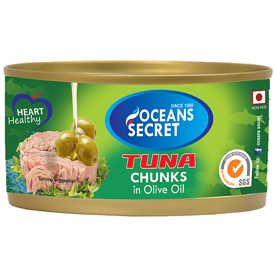 Ocean Secret Tuna Chunks in - Olive Oil