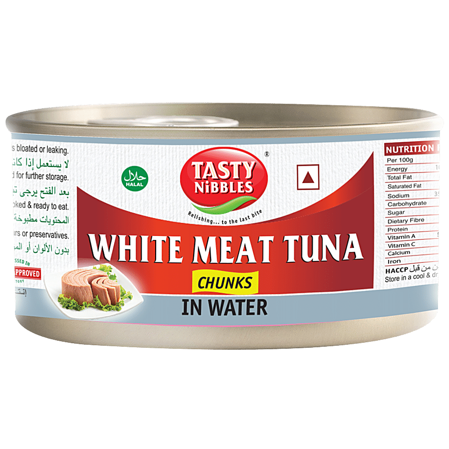 Tasty Nibbles Tuna Chunks - White Meat In Water