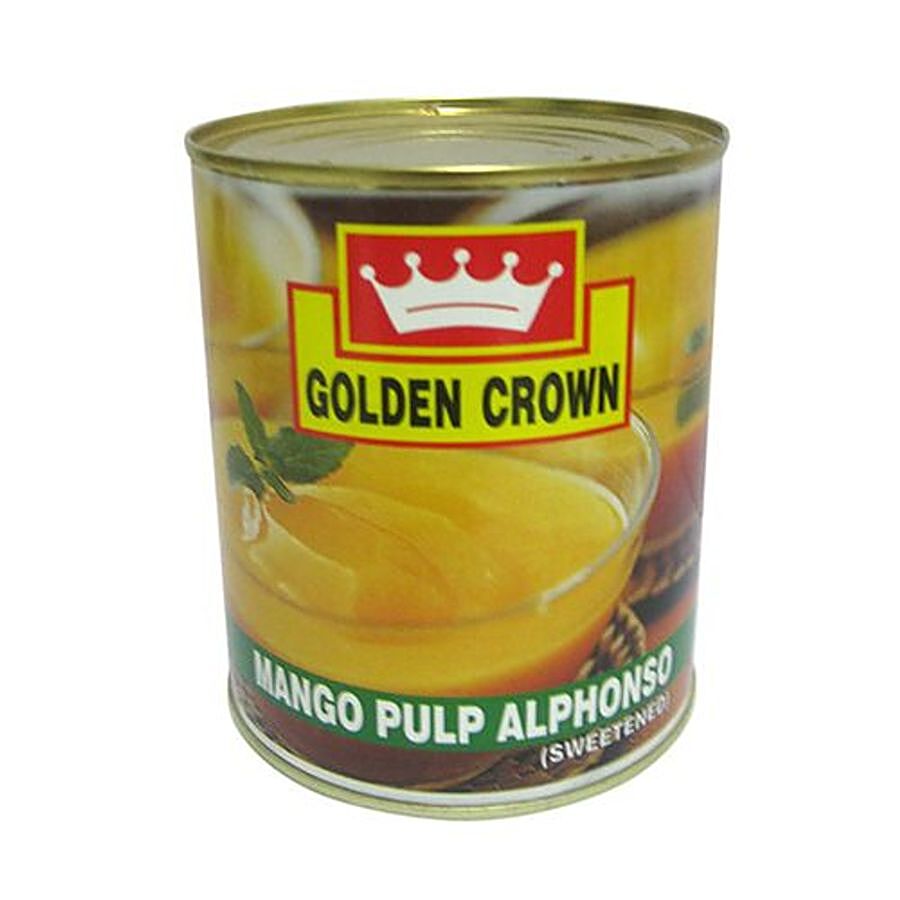 Golden Crown Alphanso Mango Pulp (Sweetened)