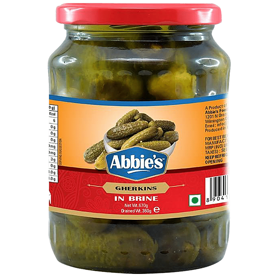 Abbies Gherkins in Brine