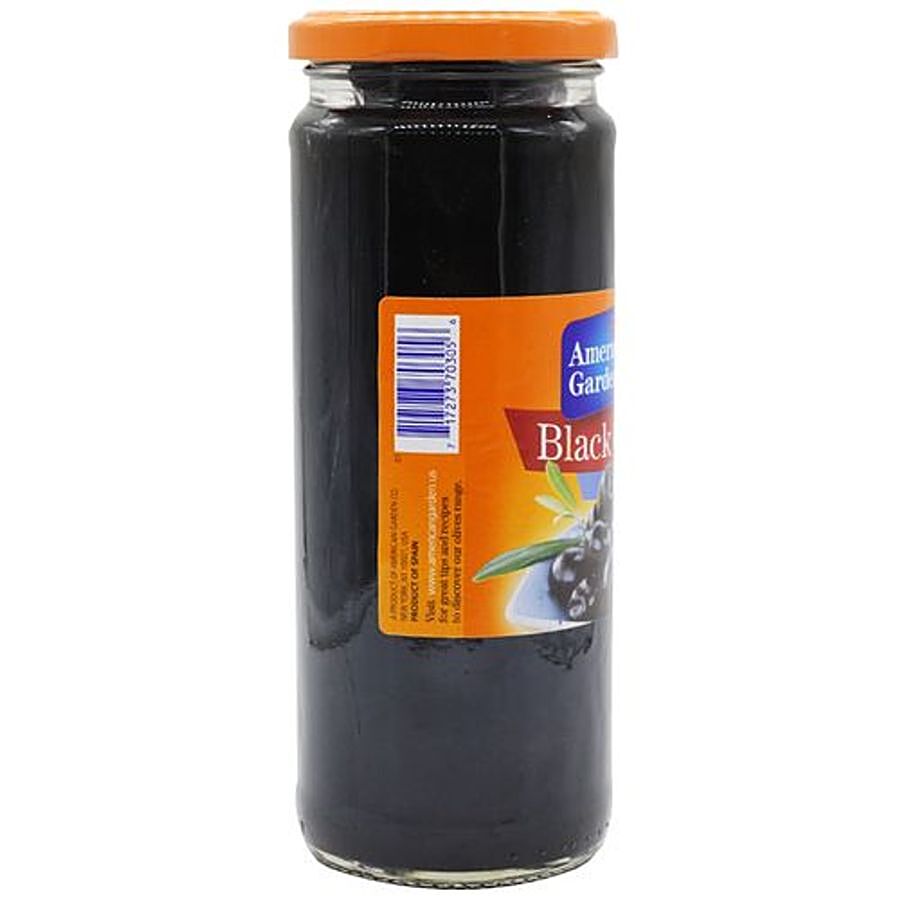 American Garden Olives Whole - Black