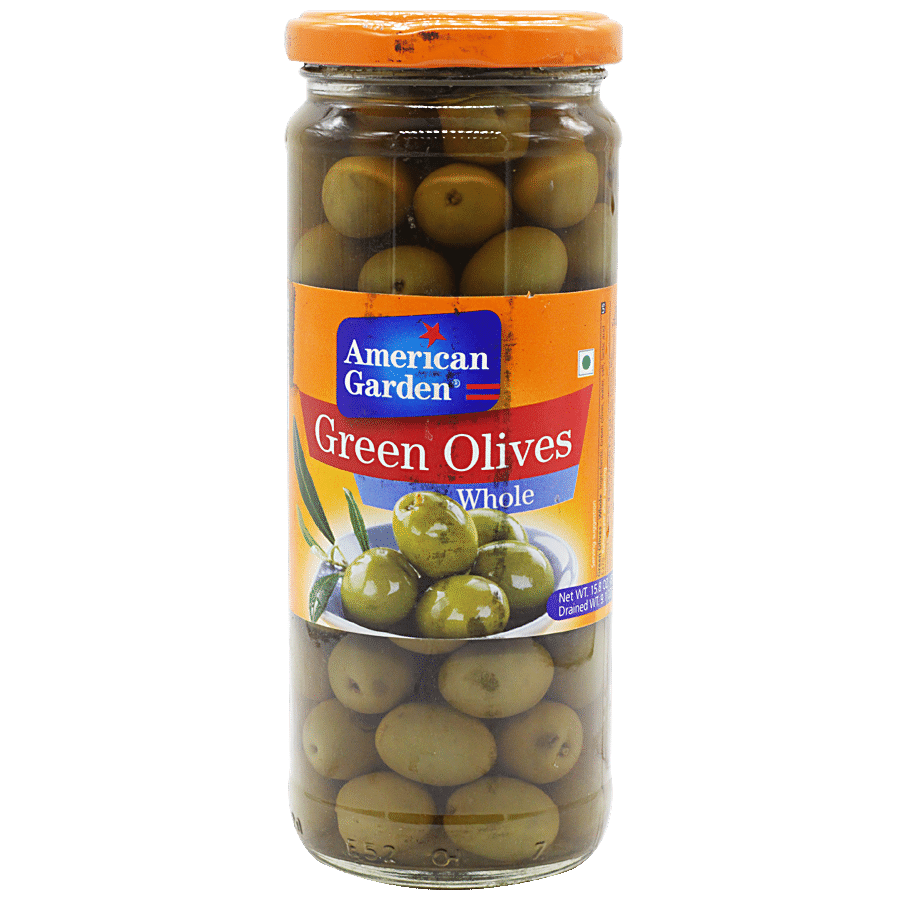 American Garden Olives Whole - Green