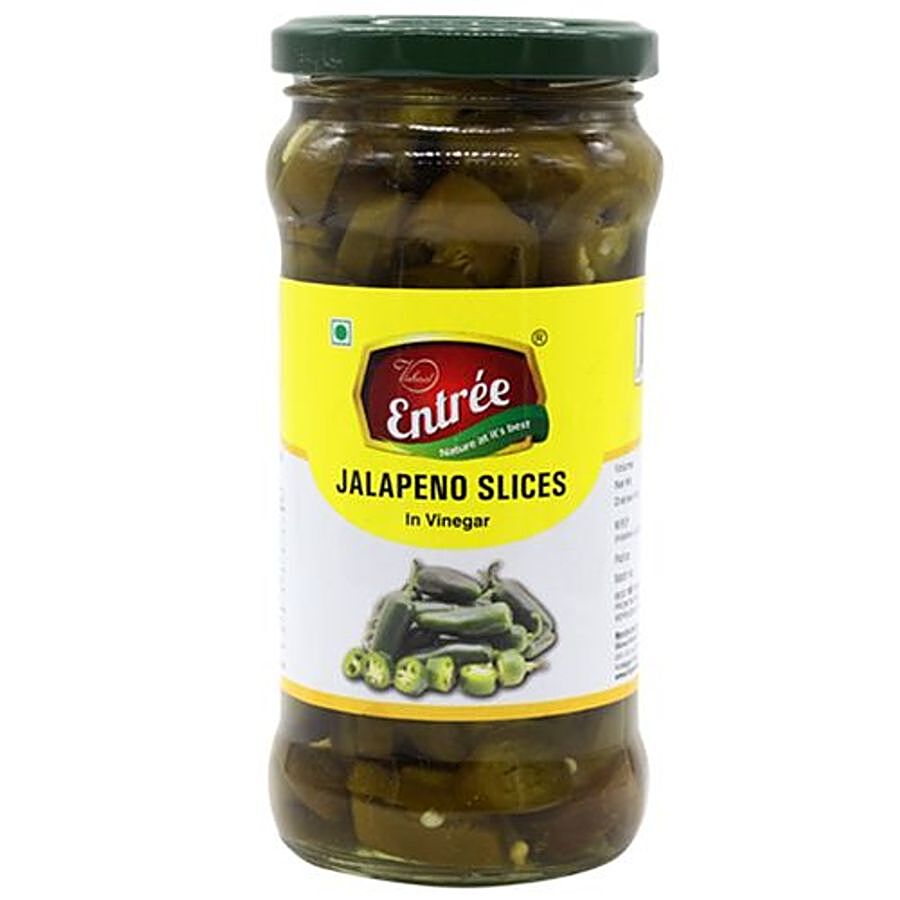 Entree Jalapeno Slices in Vinegar Jar