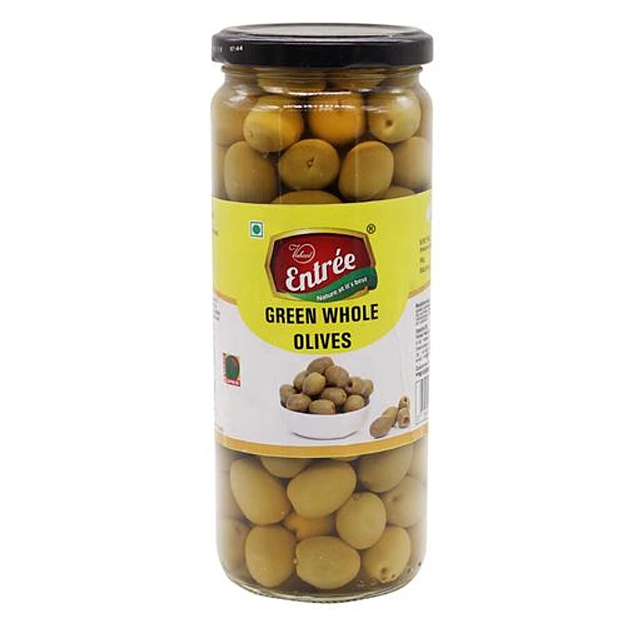 Entree Whole Green Olives