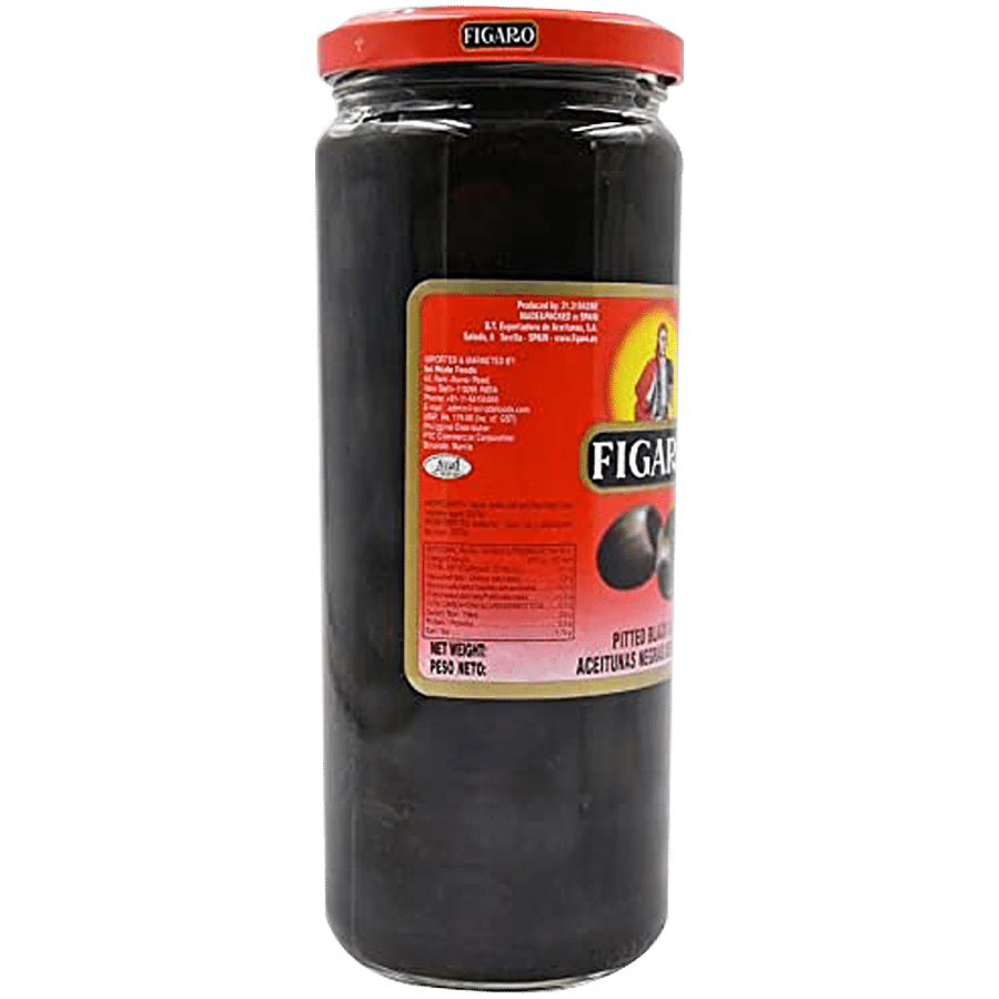 Figaro Pitted Black Olives