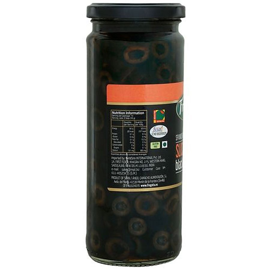 Fragata Spanish Olives Sliced Black - Ideal For Pizzas & Salads