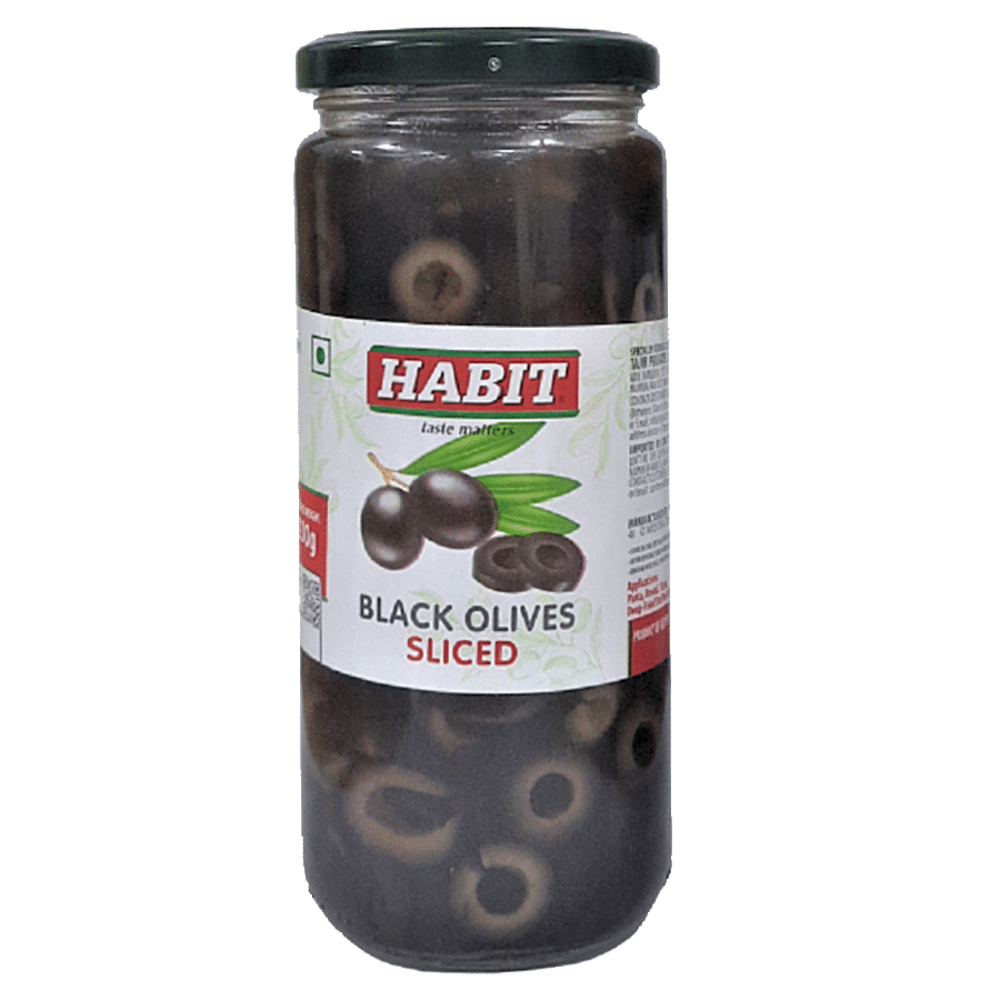 Habit Black Sliced Olives