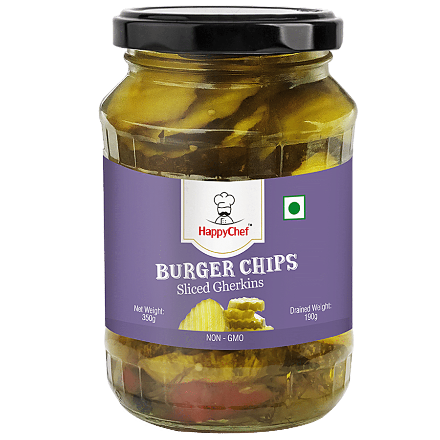 HappyChef Sliced Cucumber Burger Chips