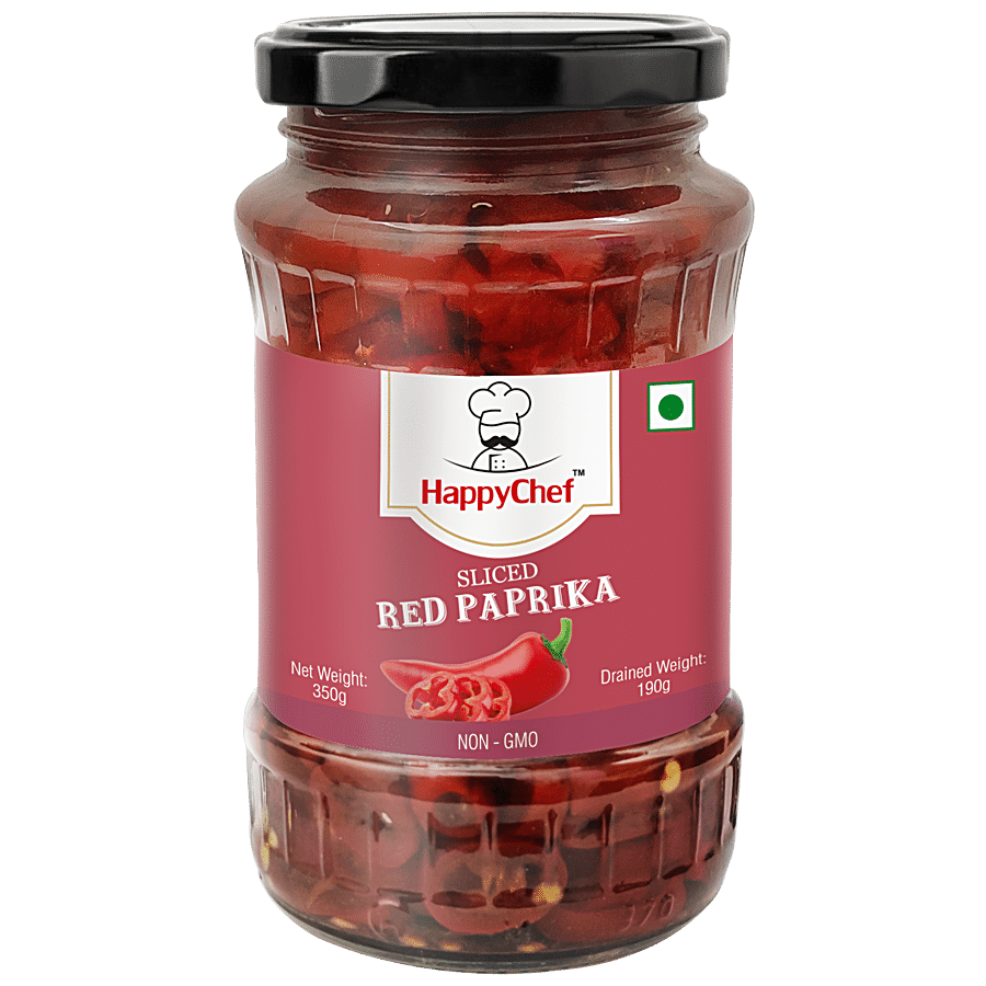 HappyChef Sliced Red Paprika