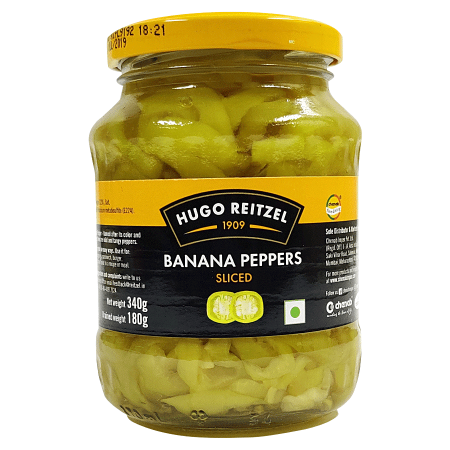 Hugo Reitzel  Banana Peppers Sliced