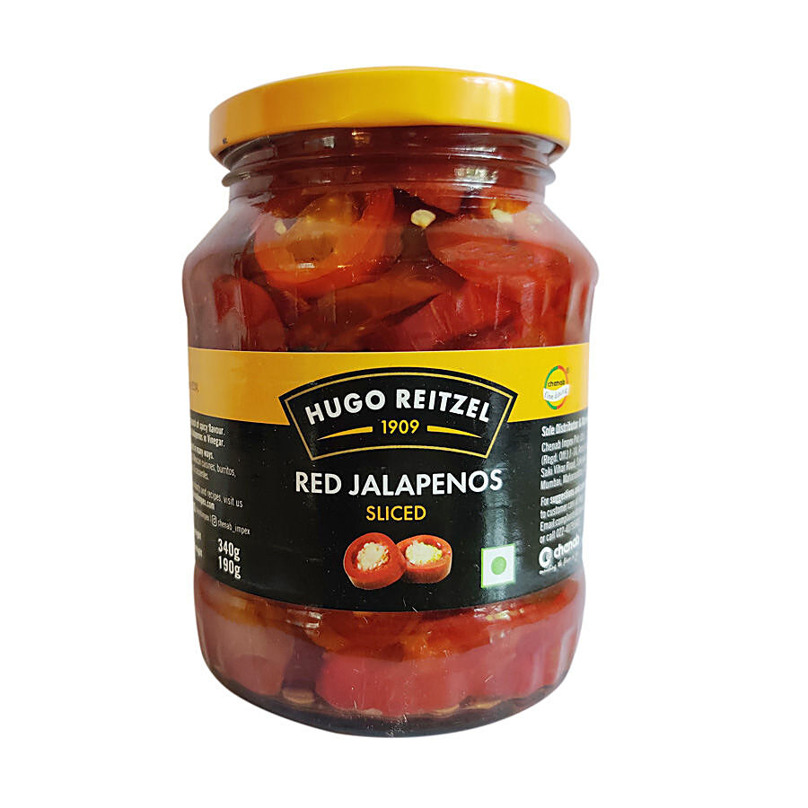 Hugo Reitzel  Sliced Red Jalapeno