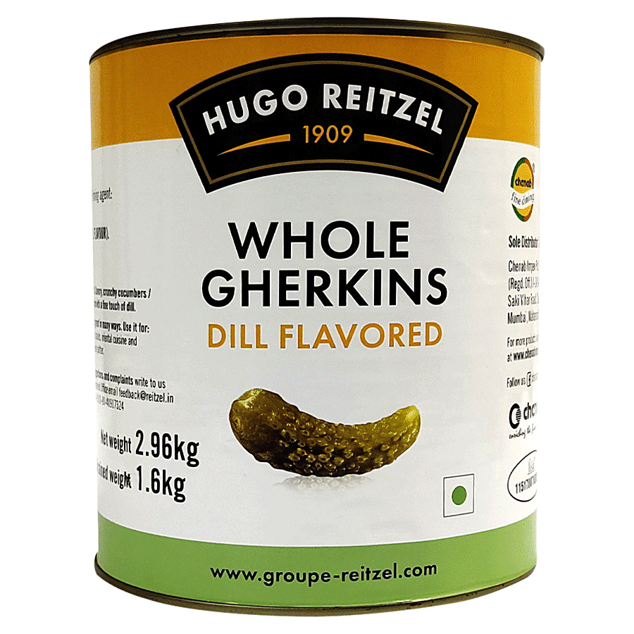 Hugo Reitzel  Whole Gherkins - Dill Flavoured