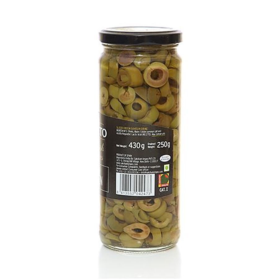 Loreto Spanish Olives - Sliced Green