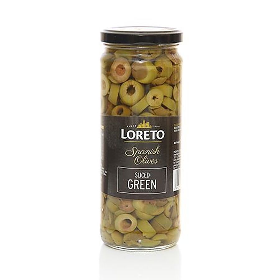 Loreto Spanish Olives - Sliced Green