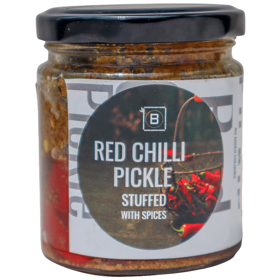 BENGAMESE Stuffed Red Chilli Pickle