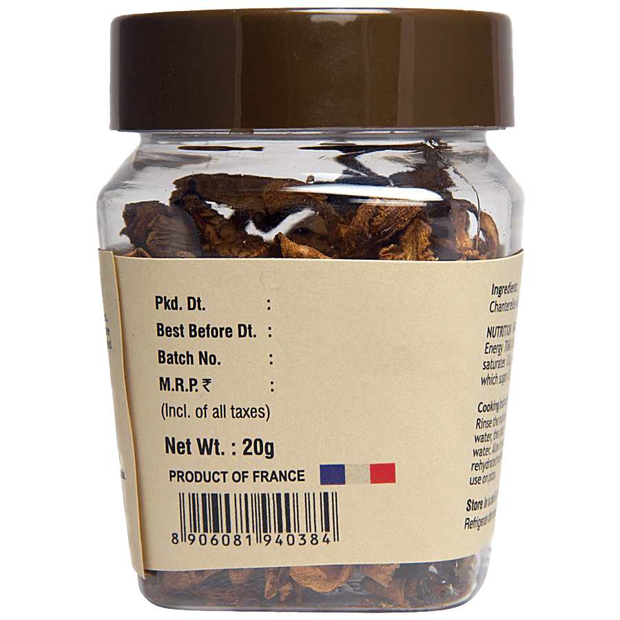 Borde Dried Chanterelles Mushroom