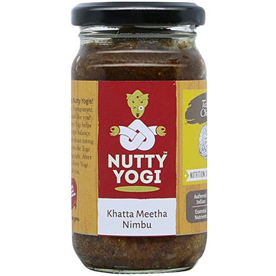 Nutty Yogi Pickle - Khatta