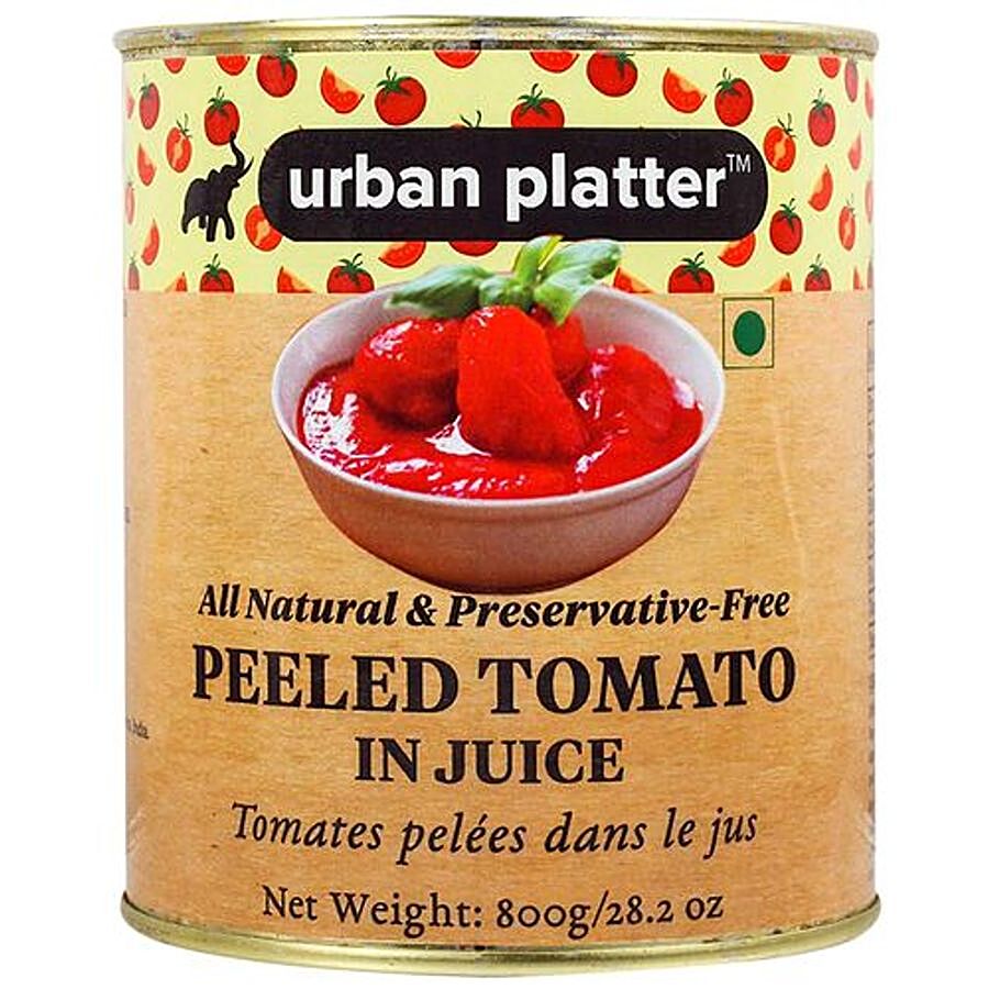 Urban Platter Peeled Tomato In Juice - Tomates Pelles Dans Le Jus