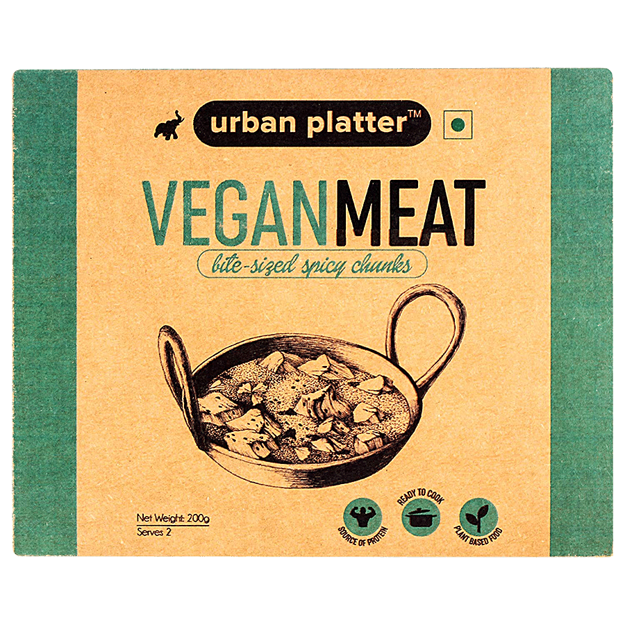 Urban Platter VeganMeat - Bite Size Spicy Chunk