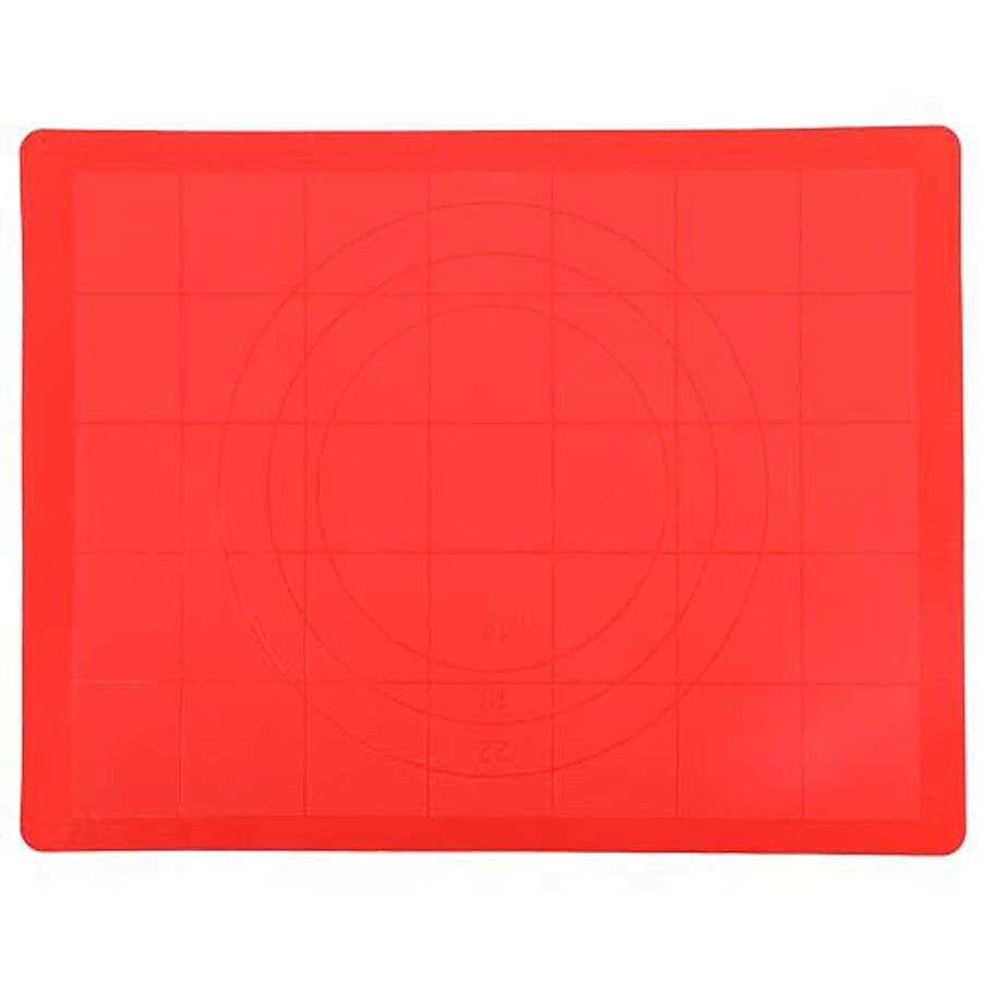 DP Silicone Cake/Bowl Size Measuring Mat - Red BB 143