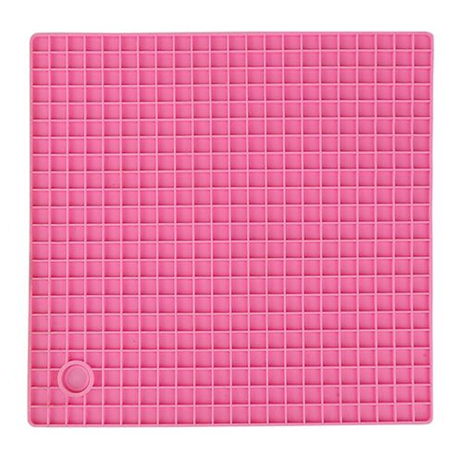 DP Silicone Heat Mat For Kitchen & Table - Pink